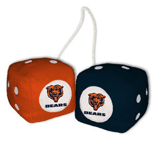 Fremont Die Chicago Bears Fuzzy Dice