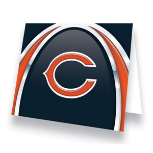 Hunter Manufacturing Chicago Bears Greeting Card