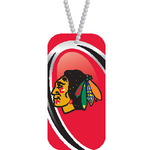 Hunter Chicago Blackhawks Dog Tag Necklace