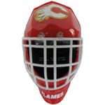 Bulova Calgary Flames Quartz LCD Goalie Mask Alarm Clock