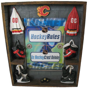 Elby Gifts Calgary Flames Vertical Picture Frame