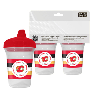 First Time Fan Calgary Flames 2-Pack 5oz. Sippy Cups