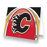 Hunter Manufacturing Calgary Flames Greeting Card