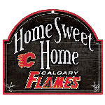 Wincraft Calgary Flames Home Sweet Home Wood Sign