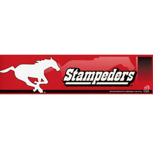 Wincraft Calgary Stampeders Bumper Sticker