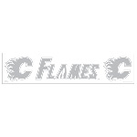 Wincraft Calgary Flames 4''x17'' Die Cut Decal
