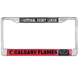 Wincraft Calgary Flames Metal License Plate Frame