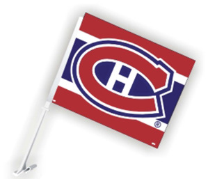 Fremont Die Montreal Canadiens Double Sided Car Flag