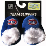 Forever Collectibles Montreal Canadiens Baby Bootie Slippers