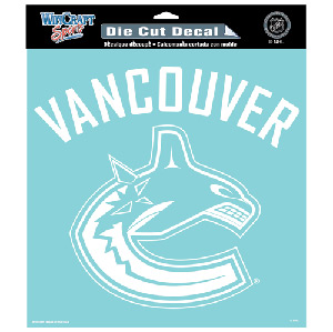 Wincraft Vancouver Canucks 8''x8''  Die Cut Decal