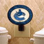 The Memory Company Vancouver Canucks Art Glass Night Light