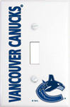 IAX Sports Vancouver Canucks Single Light Switch Cover