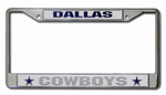 Rico Industries Dallas Cowboys Metal License Plate Frame