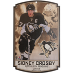 Wincraft Pittsburgh Penguins Sidney Crosby Wood Sign