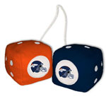 Fremont Die Denver Broncos Fuzzy Dice