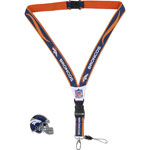 JF Sports Denver Broncos Lanyard and Collectible Pin