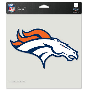 Wincraft Denver Broncos 8''x8'' Color Die Cut Decal