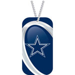 Hunter Manufacturing Dallas Cowboys Dog Tag Necklace