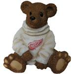 Elby Gifts Detroit Red Wings Power Play Teddy Bear Figurine