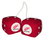 Fremont Die Detroit Red Wings Fuzzy Dice