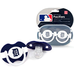 Baby Fanatic Detroit Tigers 2-Pack Pacifier Set