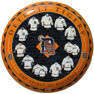 Hunter Manufacturing Detroit Tigers Ceramic Collector Plate