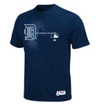 Majestic Detroit Tigers Youth Authentic Collection Change Up T-Shirt