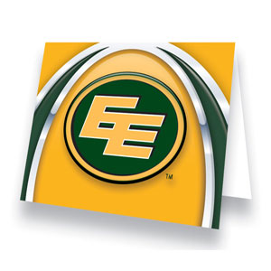 Hunter Edmonton Eskimos Greeting Card