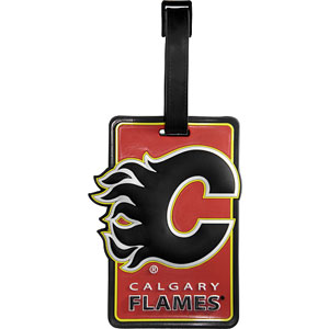 JF Sports Calgary Flames Luggage Tag