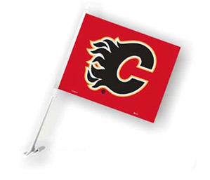 Fremont Die Calgary Flames Double Sided Car Flag
