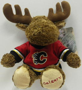 Calgary Flames Jersey Moose Plush