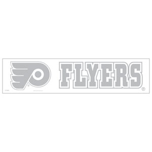 Philadelphia Flyers 4''x17'' Die Cut Decal