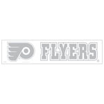 Philadelphia Flyers 4''x17'' Die Cut Decal