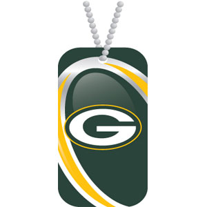 Hunter Manufacturing Green Bay Packers Dog Tag Necklace