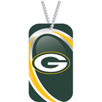 Hunter Manufacturing Green Bay Packers Dog Tag Necklace