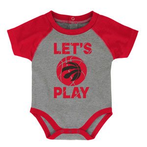 Toronto Raptors Newborn Baby Hook Creeper, Bib & Booties Set by Outerstuff