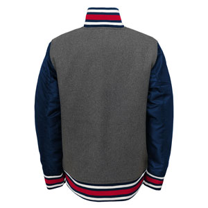 Montreal Canadiens Youth Letterman Full-Snap Varsity Jacket by Outerstuff
