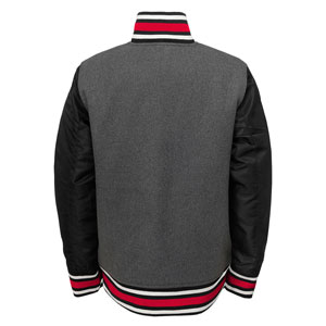 Detroit Red Wings Youth Letterman Full-Snap Varsity Jacket by Outerstuff