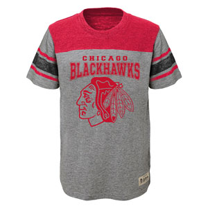 Chicago Blackhawks Youth Heritage Slub T-Shirt by Outerstuff