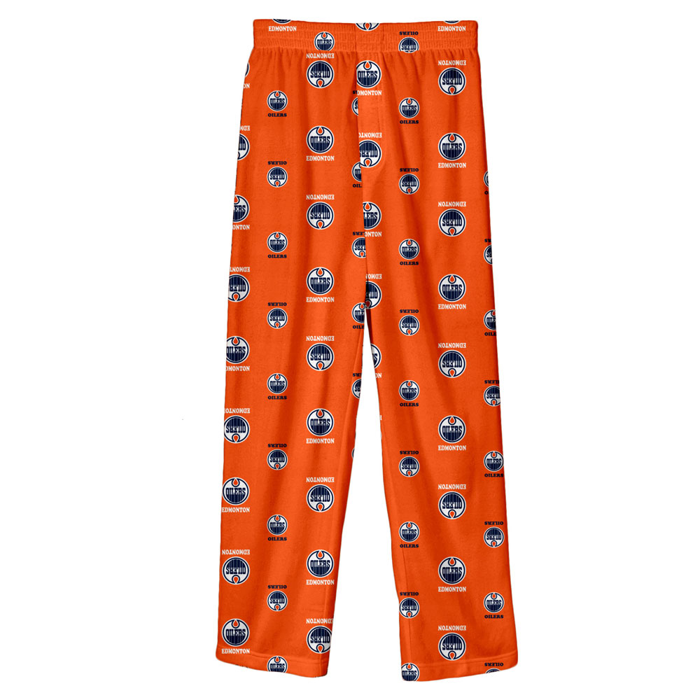 TheSportsDen.ca Edmonton Oilers Youth Allover Print Pyjama Pants by