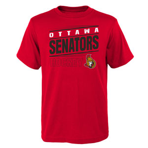 Ottawa Senators Youth Binary 2-in-1 Long Sleeve/Short Sleeve T-Shirt Set by Outerstuff