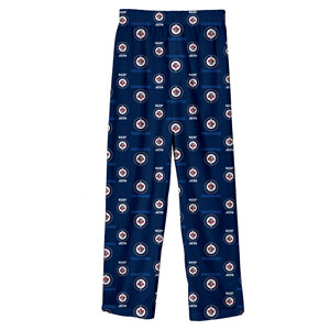 Winnipeg Jets Youth Allover Print Pyjama Pants by Outerstuff