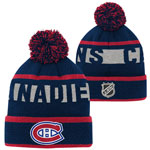 Montreal Canadiens Youth Breakaway Jacquard Cuffed Knit Hat by Outerstuff