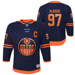 Connor McDavid Edmonton Oilers Newborn Pro 3rd Jersey Name and Number Creeper