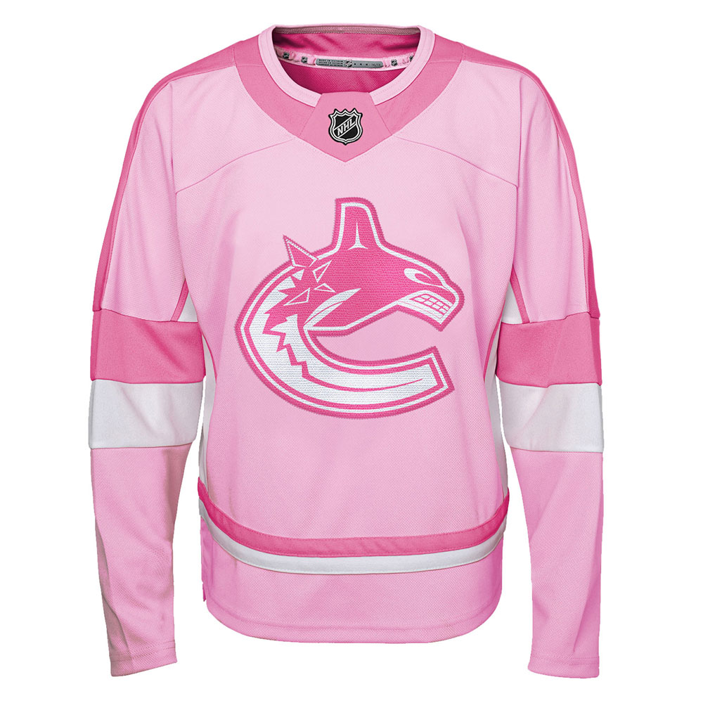 TheSportsDen.ca Vancouver Canucks Preschool Girls Pink Fashion Jersey by Outerstuff TheSportsDen.ca Vancouver Canucks Preschool Girls Pink Fashion Jersey by Outerstuff