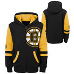 Boston Bruins Infant Faceoff Full-Zip Fleece Hoodie by Outerstuff