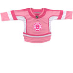Boston Bruins Infant Girls Pink Fashion Jersey by Outerstuff