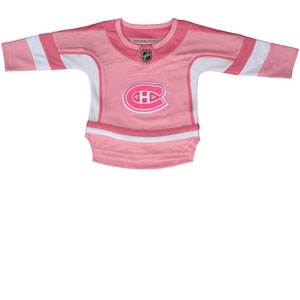 Montreal Canadiens Toddler Girls Pink Fashion Jersey by Outerstuff