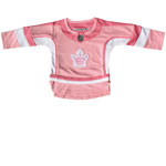 Toronto Maple Leafs Infant Girls Pink Fashion Jersey by Outerstuff