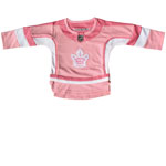 Toronto Maple Leafs Toddler Girls Pink Fashion Jersey by Outerstuff